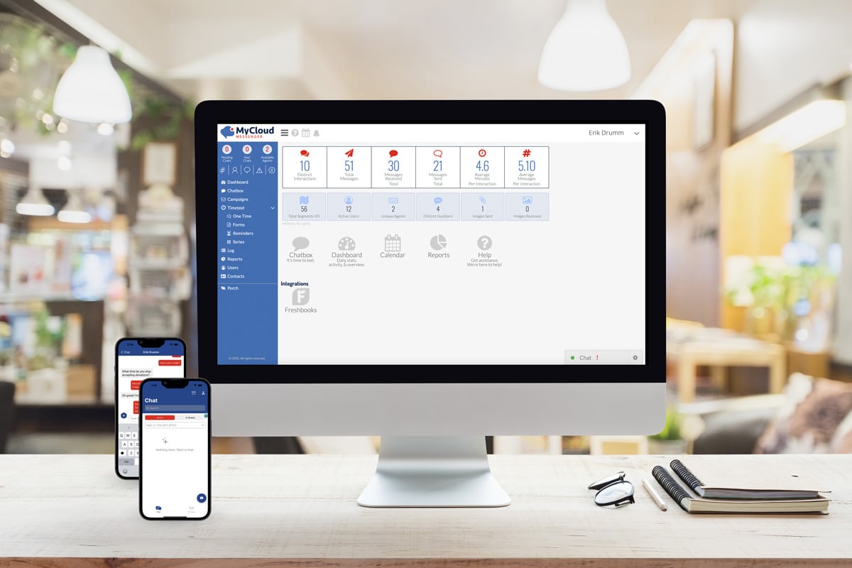 MyCloud Messenger Screen Mockups-November 2025